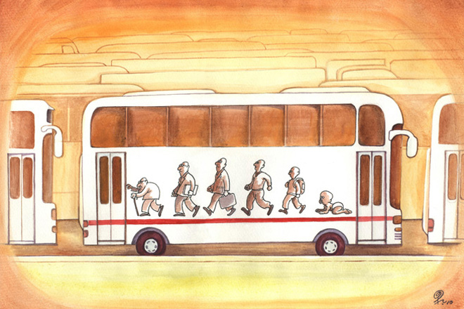 公共汽车  